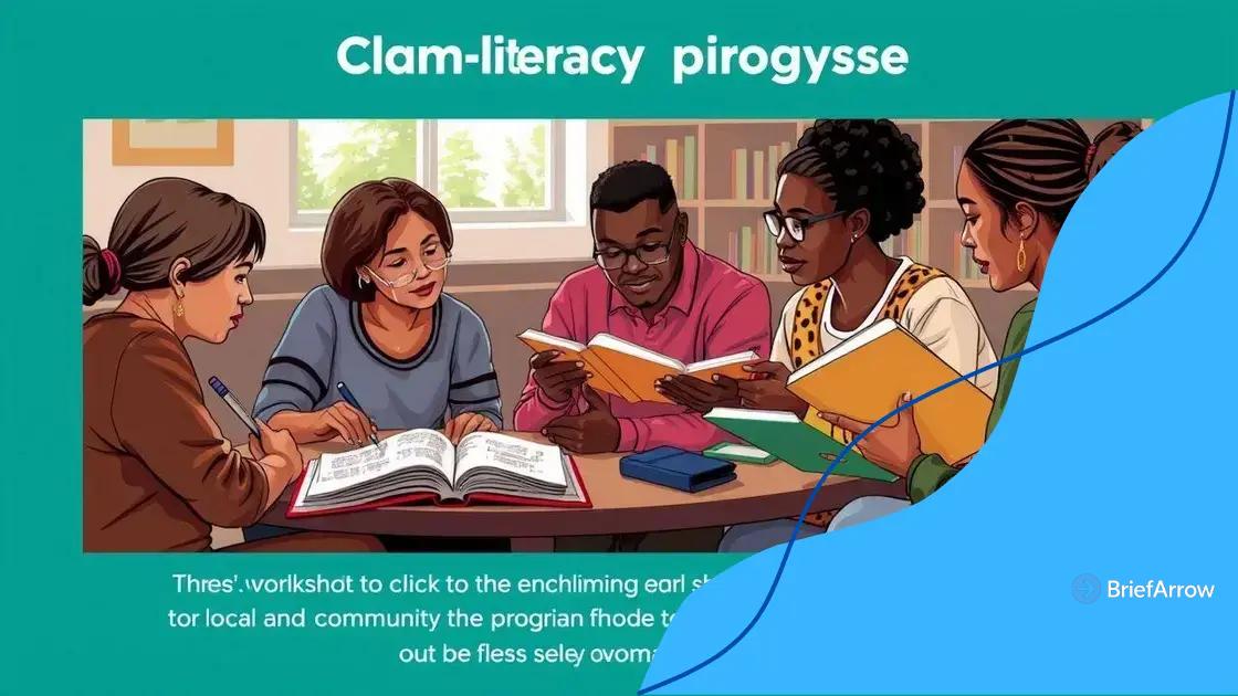 Community engagement strategies for literacy
