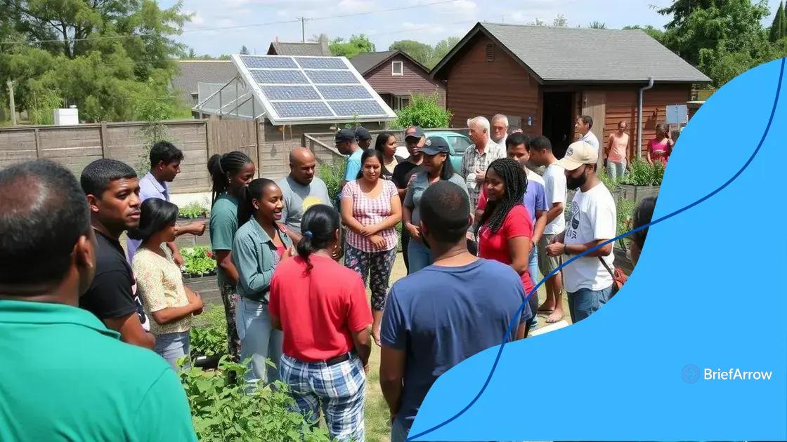 Impact on communities and local initiatives