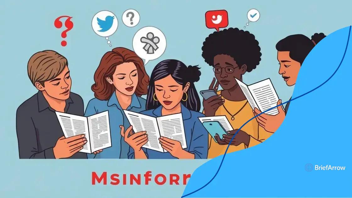 How misinformation impacts public perception