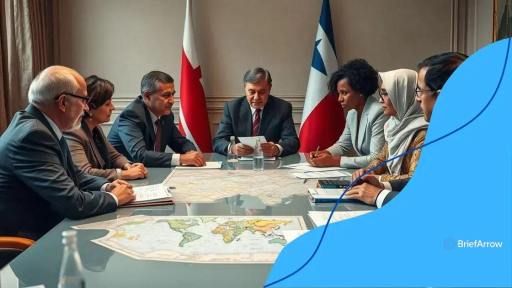 Secretary of State engages in multilateral talks