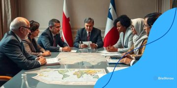Secretary of State engages in multilateral talks
