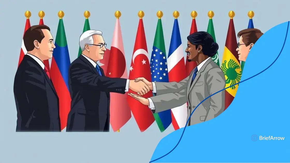 Impacts of multilateral talks on international relations