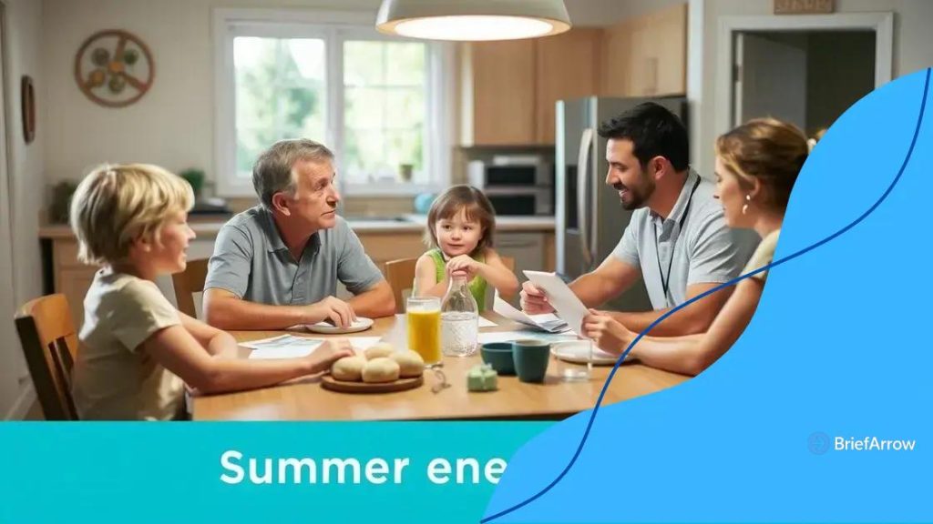 Impact of summer energy costs on household budgets