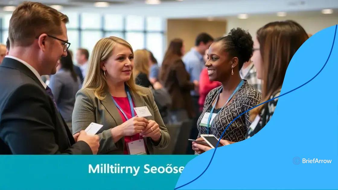 Networking opportunities for military spouses
