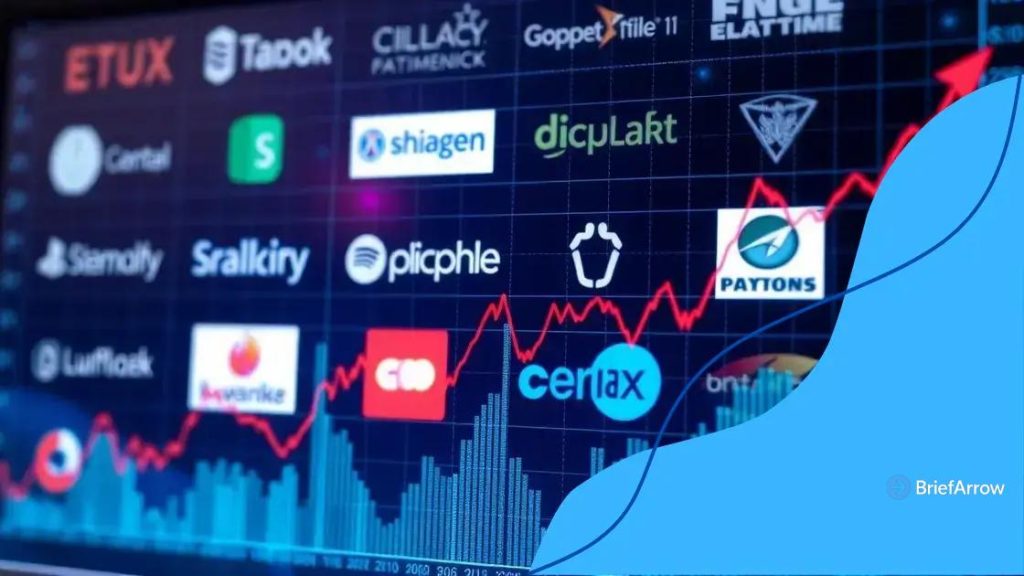 Stock market sectors react to tech earnings reports