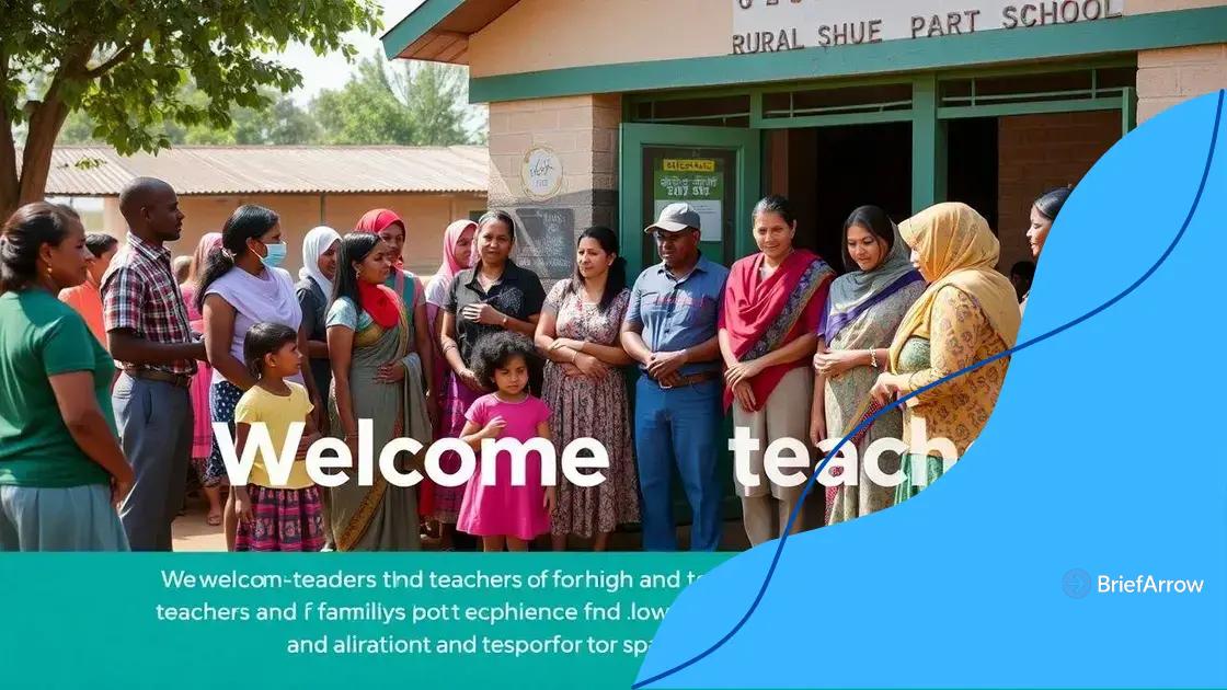 The role of community support in recruitment