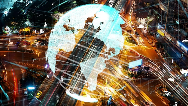 A graphic illustrating the interconnectedness of global economic factors such as inflation, supply chain disruptions, and energy prices, all impacting Germany's economic outlook in 2025.