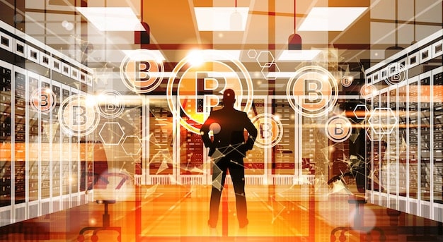 A conceptual image of a small business storefront with a digital shield overlayed, symbolizing data protection and compliance. The image should convey the idea of securing customer data and building trust.