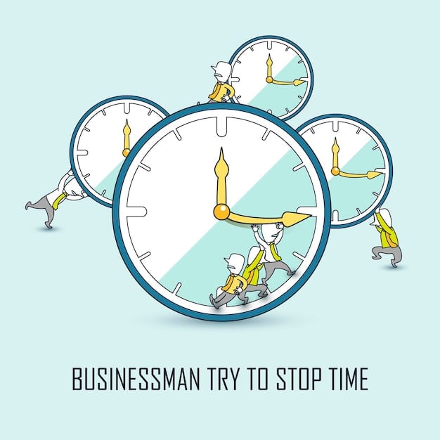 A simple illustration of a retirement clock, symbolizing the large number of baby boomers leaving the workforce.