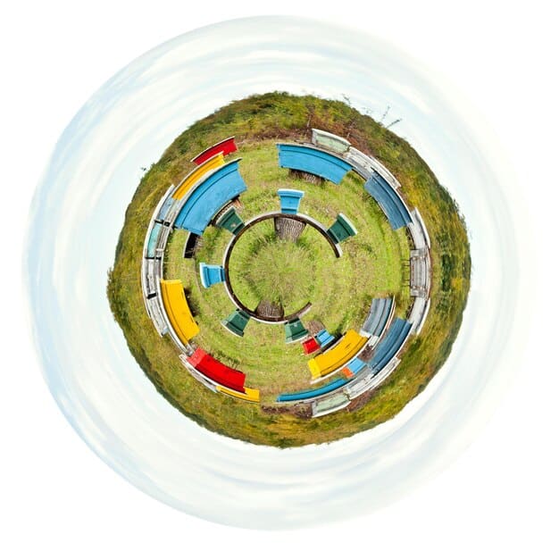 A circular diagram showing the three pillars of sustainability: environmental, social, and economic, each interconnected and supporting a central idea of sustainable development.