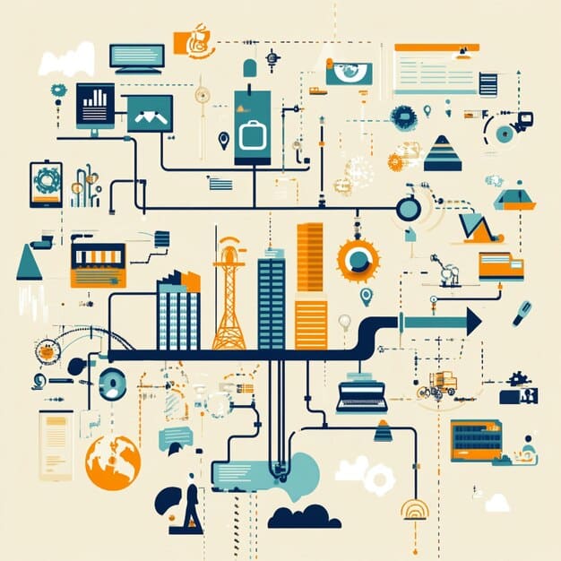 A diagram illustrating the different sectors and types of businesses that fall under the scope of the NIS2 Directive, such as energy, transport, health, digital infrastructure, and manufacturing.