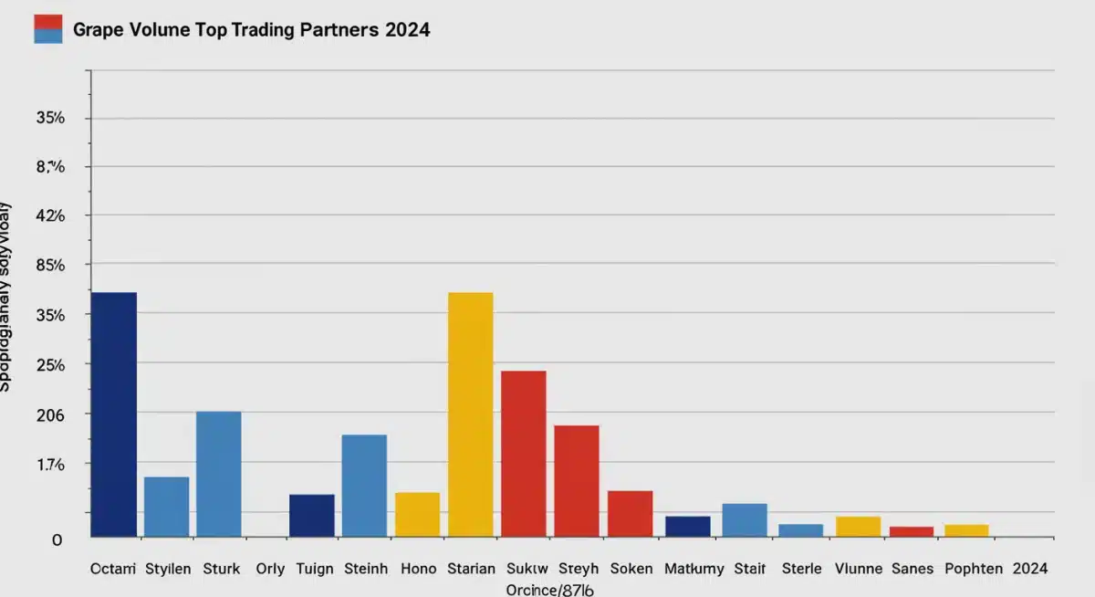 Handelsvolumen Deutschlands mit den Top 10 Partnern 2024